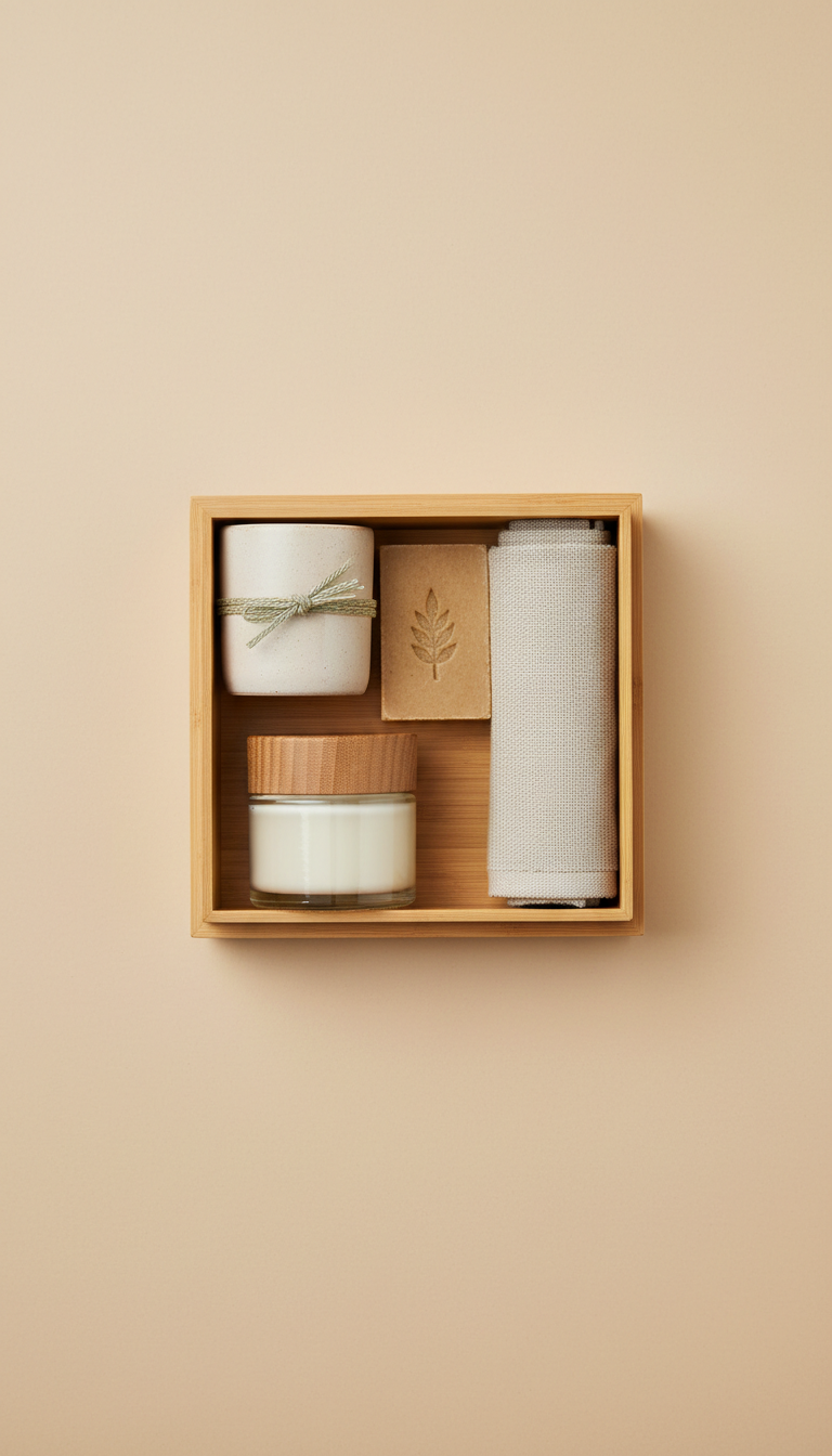 Serenity Bamboo Tray Gift Box